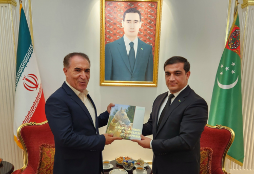 Turkmen Ambassador Meets President of Iran’s Equestrian Federation