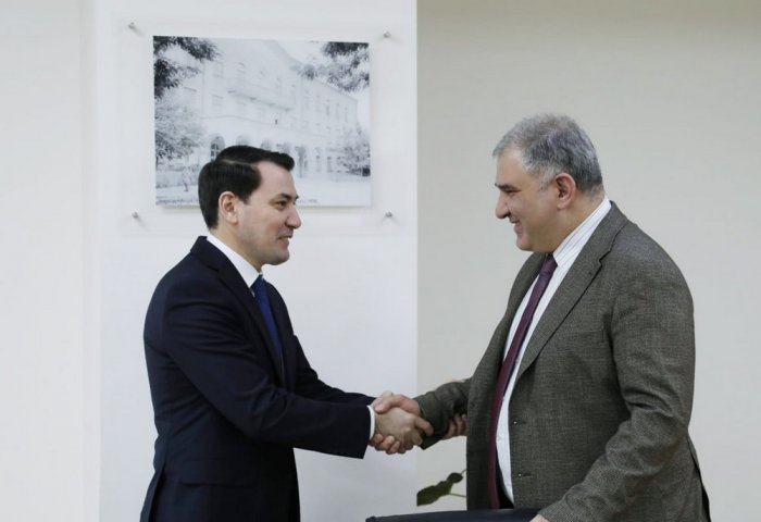 Türkmenistan bilen Gruziýa saglygy goraýyş ulgamynda hyzmatdaşlygyň geljegine garadylar Türkmenistan bilen Gruziýa saglygy goraýyş ulgamynda hyzmatdaşlygyň geljegine garadylar