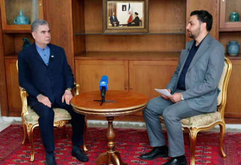 Gurbanguly Berdimuhamedov Gives Interview to IRIB