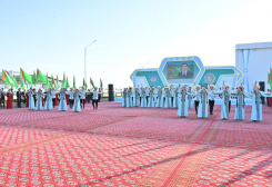 New Water Facility Opens in Ashgabat