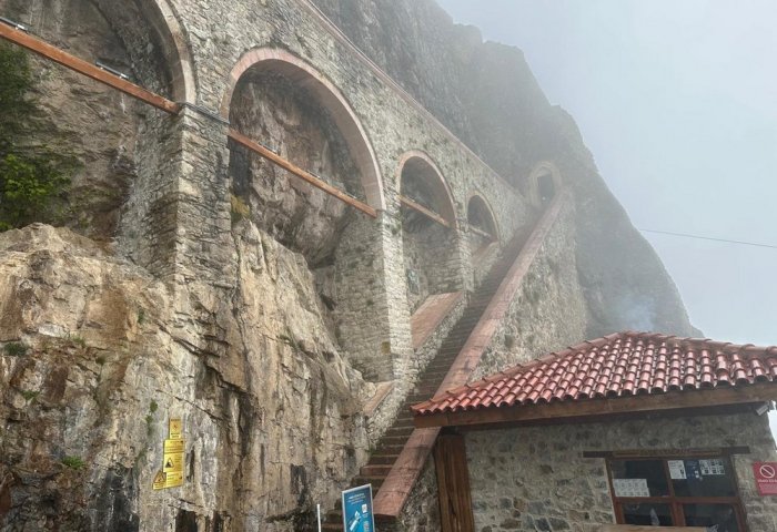 Turkmen Journalists Explore Byzantine Architecture at Sumela Monastery in Trabzon Turkmen Journalists Explore Byzantine Architecture at Sumela Monastery in Trabzon