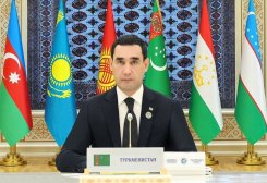 Turkmen President Proposes Five Priorities for Six-Party Partnership
