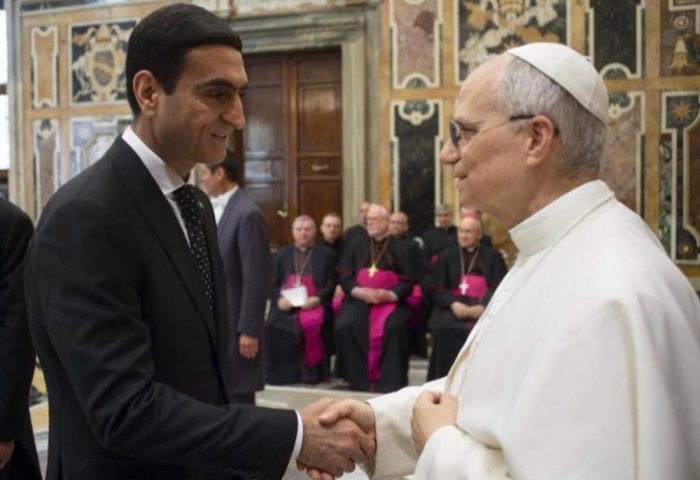 Turkmenistan’s UN Envoy Attends Enthronement of Pope Leo XIV Turkmenistan’s UN Envoy Attends Enthronement of Pope Leo XIV