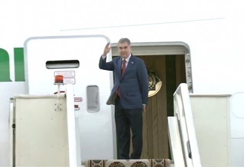 Гурбангулы Бердымухамедов прибыл с визитом в Австрию