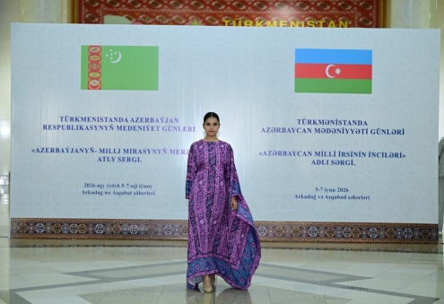 Exhibition Pearls of Azerbaijan’s National Heritage Opens in Ashgabat