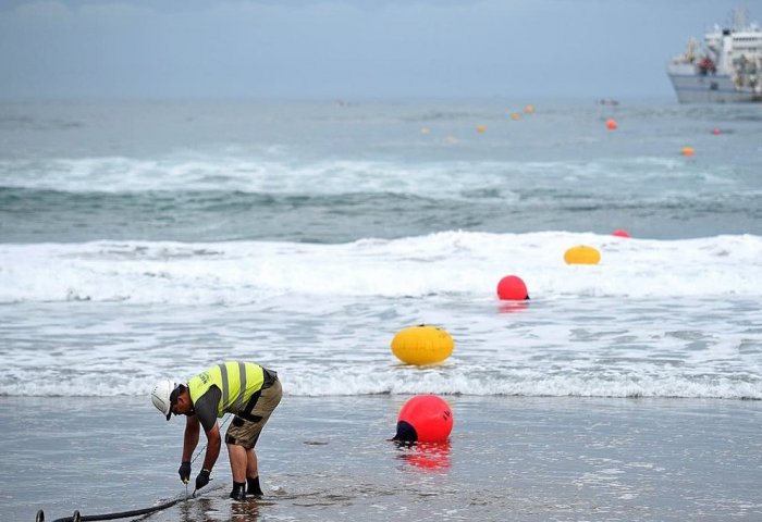 Turkmenistan, Azerbaijan Discuss Implementation of Trans-Caspian Fiber-Optic Cable Project Turkmenistan, Azerbaijan Discuss Implementation of Trans-Caspian Fiber-Optic Cable Project