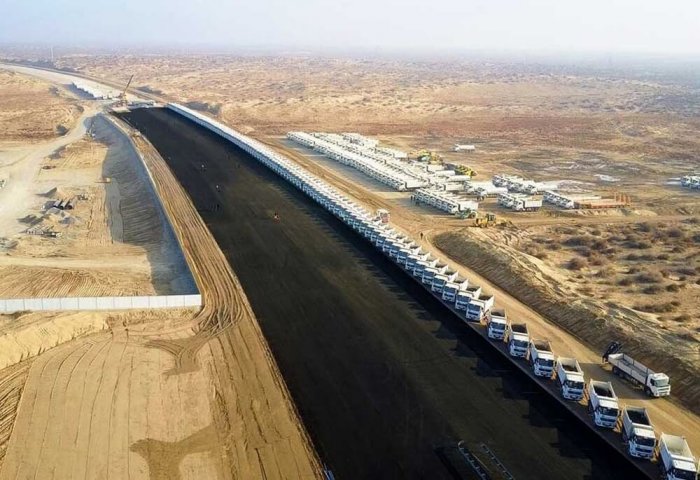 Construction of Ashgabat-Turkmenabat Highway Underway in Turkmenistan Construction of Ashgabat-Turkmenabat Highway Underway in Turkmenistan