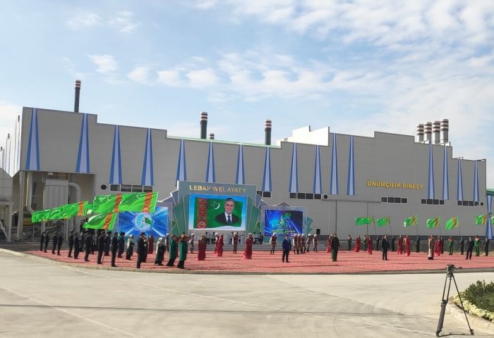 Lebap vilayetinde yeni seramik fabrikası açıldı Lebap vilayetinde yeni seramik fabrikası açıldı