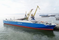 ASCO Vessels Transport Pipes for TAPI Pipeline