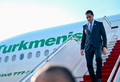 Turkmen President Arrives in Armenia for COP17 Summit