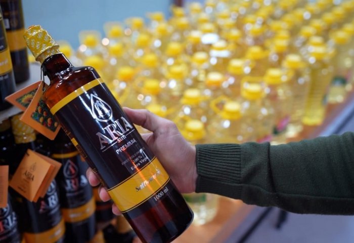 Türkmen kärhanasy “Aria Sun” haryt nyşanly ösümlik ýagynyň önümçiligine girişdi Türkmen kärhanasy “Aria Sun” haryt nyşanly ösümlik ýagynyň önümçiligine girişdi