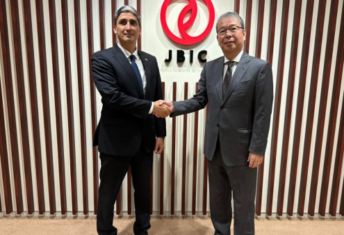 Turkmen Ambassador, JBIC Chief Discuss Major Economic Projects in Turkmenistan
