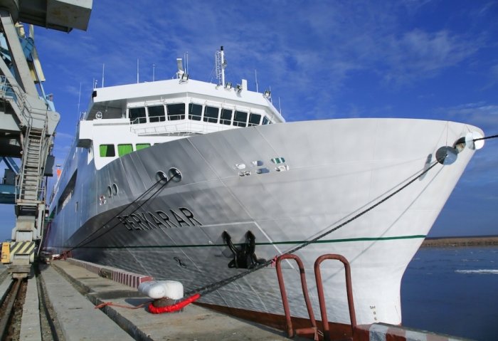 Turkmenistan’s Berkarar Ferry Marks Fifth Anniversary of Its First Voyage Turkmenistan’s Berkarar Ferry Marks Fifth Anniversary of Its First Voyage