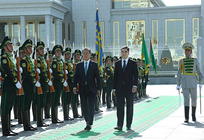 Türkmenistan ve Güney Kore ikili işbirliğini güçlendiriyor Türkmenistan ve Güney Kore ikili işbirliğini güçlendiriyor