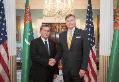 Turkmen Foreign Minister Meets U.S. Deputy Secretary of State