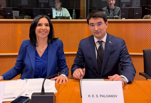 Посол Туркменистана провёл брифинг в Европейском парламенте