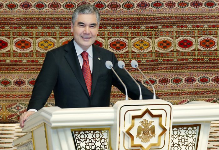 Turkmen President Awarded With Title of Honorary Elder of the People 