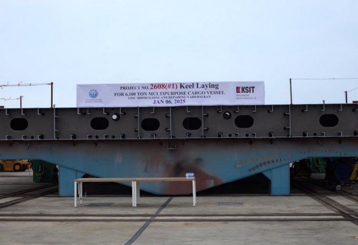 Keel Laying Ceremony Held in Balkan Velayat Keel Laying Ceremony Held in Balkan Velayat