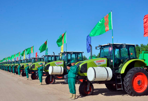 Turkmenistan Receives New Equipment for Grain Harvest Campaign