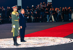 Gurbanguly Berdimuhamedov Pays Tribute to Ayatollah Khamenei in Iran