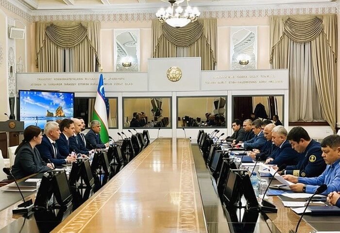 Russia and Uzbekistan to Develop Transit Route via Turkmenistan Russia and Uzbekistan to Develop Transit Route via Turkmenistan
