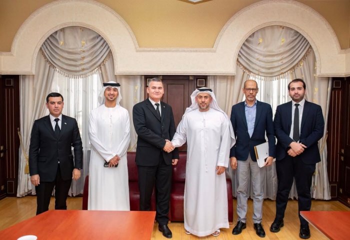 Turkmenistan and UAE’s Etihad Rail Discuss Transport, Logistics Cooperation Turkmenistan and UAE’s Etihad Rail Discuss Transport, Logistics Cooperation