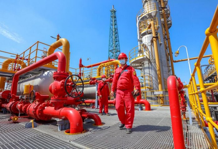 Türkmenistanda täze gaz ýataklaryny özleşdirmek boýunça taslama başlandy Türkmenistanda täze gaz ýataklaryny özleşdirmek boýunça taslama başlandy