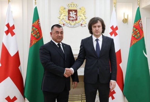 Turkmen Deputy Prime Minister Meets Georgian Prime Minister in Tbilisi