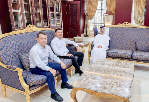 UAE Ambassador to Turkmenistan Meets with Turkmen Heavy Machinery Companies
