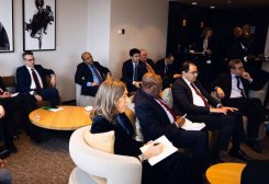 Turkmen Ambassador Joins Discussion on EU Financial Trends