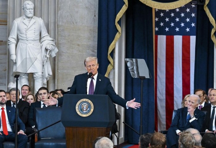 Дональд Трамп официально вступил в должность 47-го Президента США Дональд Трамп официально вступил в должность 47-го Президента США