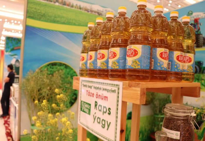 Türkmenistan'da kanola yağı üretimi faaliyete geçirildi Türkmenistan'da kanola yağı üretimi faaliyete geçirildi