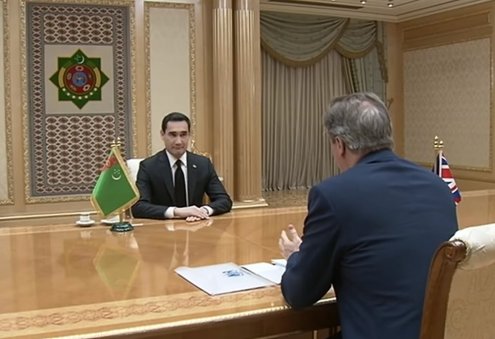 Türkmenistan we Beýik Britaniýa ykdysady hyzmatdaşlygy mundan beýläk-de ösdürmegi maslahatlaşdylar