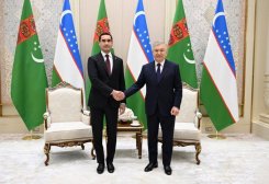 Turkmen President Holds Phone Call With Shavkat Mirziyoyev