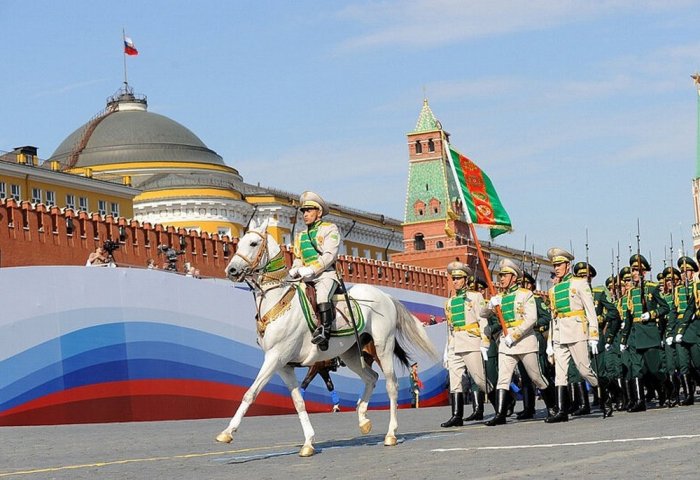 Turkmen Honor Guard to Join Victory Day Parade in Moscow Turkmen Honor Guard to Join Victory Day Parade in Moscow