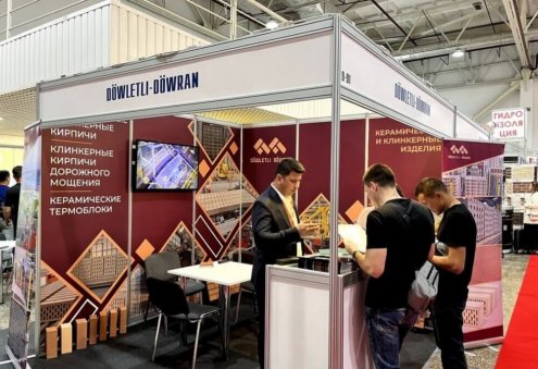 Döwletli-Döwran, yılda 80 milyonun üzerinde klinker tuğla üretiyor