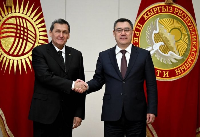 Sadyr Japarov Receives Invitation to International Forum in Ashgabat Sadyr Japarov Receives Invitation to International Forum in Ashgabat