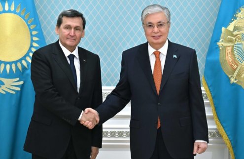 Turkmenistan and Kazakhstan Review Progress of Major Projects