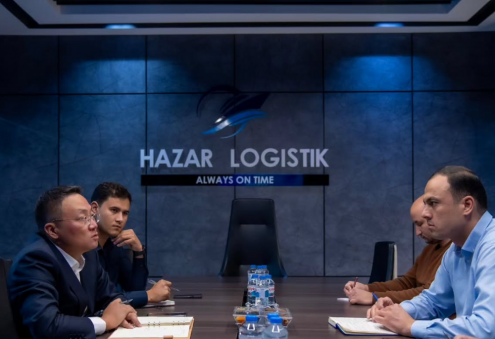 Hazar Logistik и китайская компания обсудили сотрудничество в сфере логистики