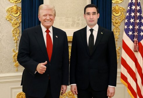 Turkmen President Congratulates Donald Trump on 80th Birthday
