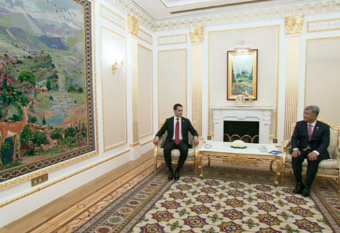 Turkmen President Receives Daewoo E&C Chairman