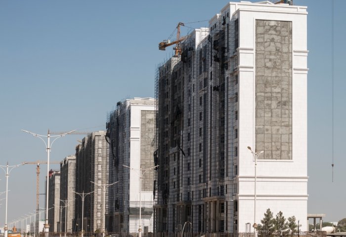 Large-Scale Constructions Underway in Ashgabat 