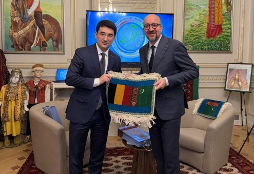 Turkmenistan’s Ambassador Meets With Belgium’s Minister of State Charles Michel