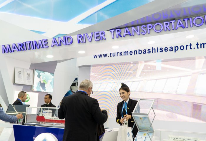 В Международном морском порту Туркменбаши открылась Каспийская выставка инновационных технологий