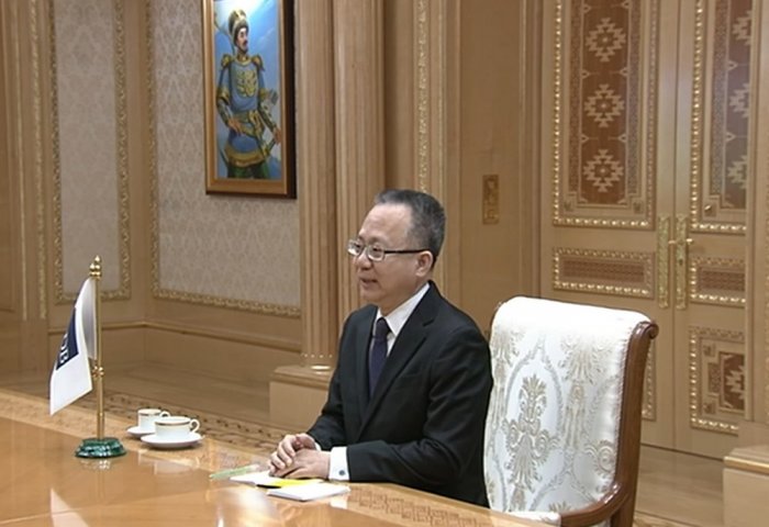 Президент Туркменистана принял вице-президента Азиатского банка развития Президент Туркменистана принял вице-президента Азиатского банка развития