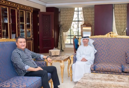 UAE Ambassador Discusses Energy and IT Cooperation With Turkmen Companies