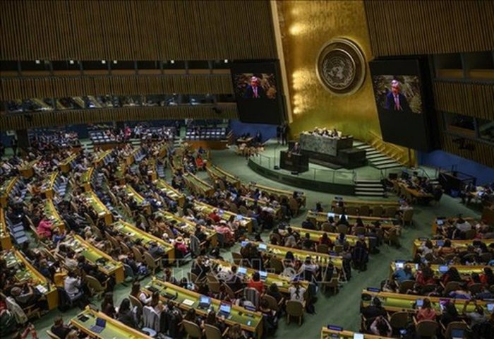 UN Unanimously Adopts Resolution for LLDC Conference in Avaza UN Unanimously Adopts Resolution for LLDC Conference in Avaza