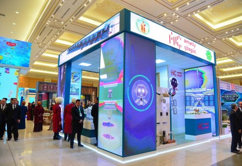 UIET 16th Anniversary Exhibition Opens in Ashgabat
