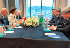Turkmen and Georgian Foreign Ministers Discuss Bilateral Cooperation