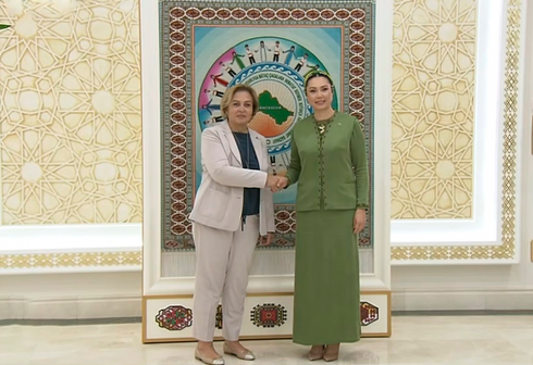 Oguljahan Atabayeva Meets Chinese, Palestinian Ambassadors and UNDP Representative